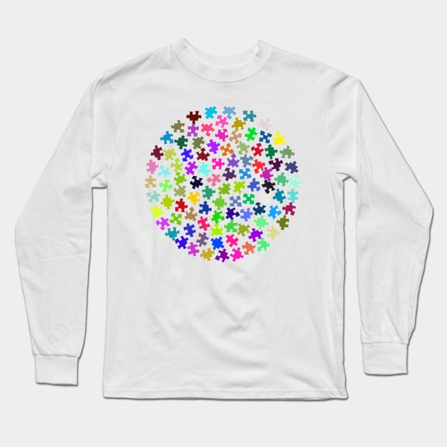 puzzle Long Sleeve T-Shirt by PREMIUMSHOP